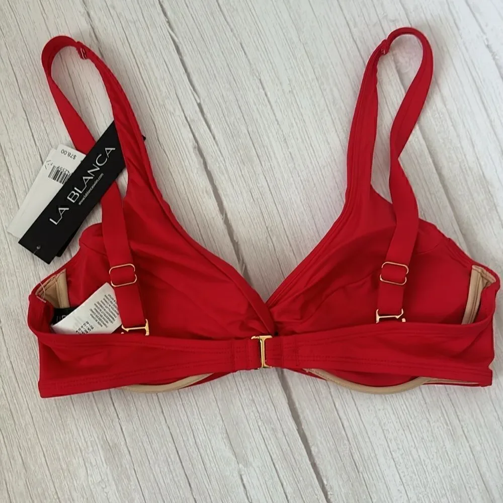 La Blanca Island Goddess Twist Convertible Bikini Top